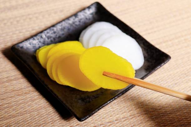 istock Pickled radish, Takuan 1281933106