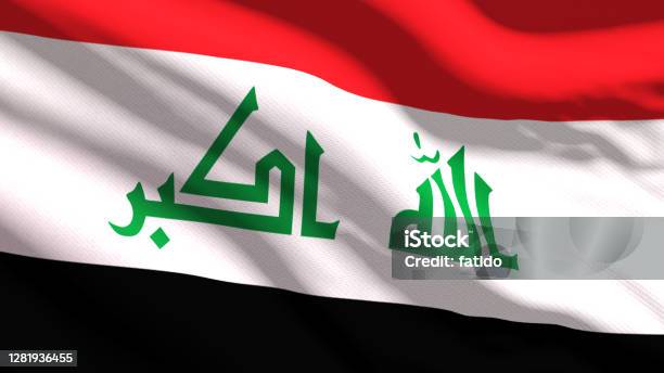 Iraqi Flag Stock Photo - Download Image Now - Flag, Iraqi Culture, Iraqi Flag