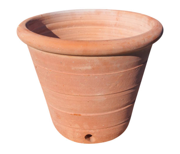 istock Tunisian clay pot. Isolated with clipping path. 1281939832