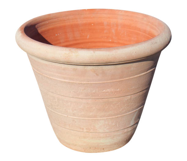 istock Tunisian clay pot. Isolated with clipping path. 1281939853