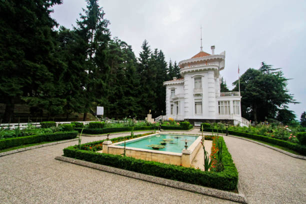 Trabzon, Turkey - July 30, 2011. View of Ataturk Pavilion in Trabzon, Turkey. Mustafa Kemal Ataturk pavilion and museum.