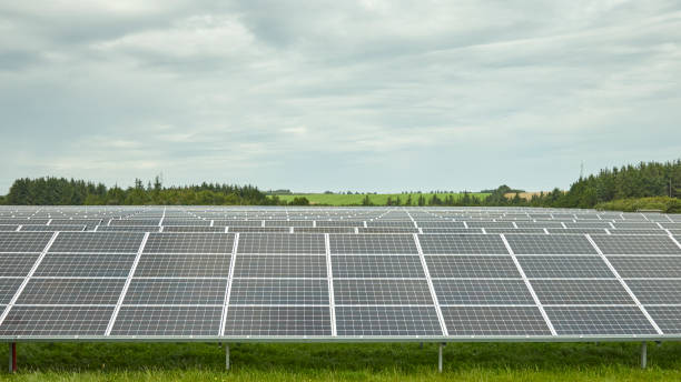 Solar Panels stock photo