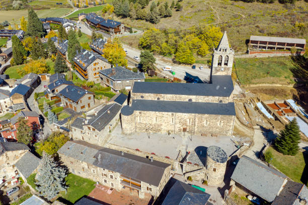 Llivia Parish, a small Spanish enclave within the territory of France Llivia Parish, a small Spanish enclave within the territory of France. Spain llivia stock pictures, royalty-free photos & images