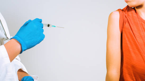 istock Doctor vaccinating child 1281967600
