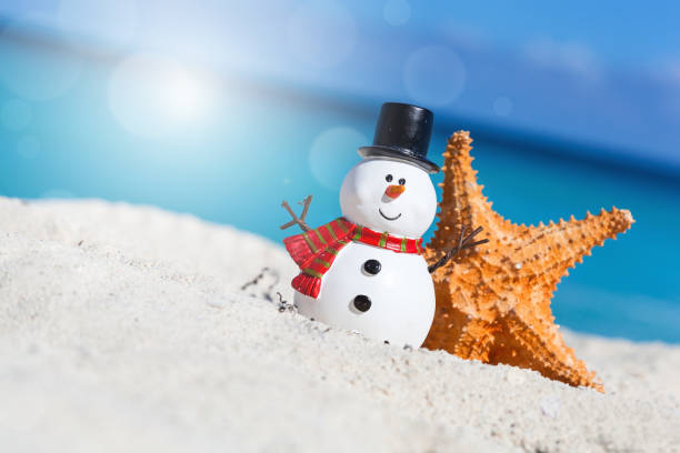 istock Tropical Christmas greeting card 1281971472