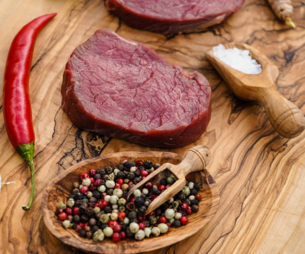 steak with mushrooms - steak plate gourmet beef imagens e fotografias de stock