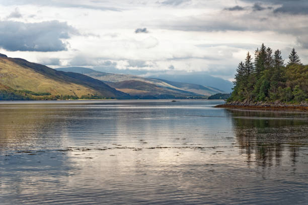 istock Relaxing picnic area at Loch Linnhe - west coast Scotland 1282004508
