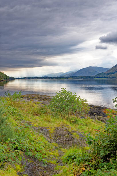 istock Relaxing picnic area at Loch Linnhe - west coast Scotland 1282004518