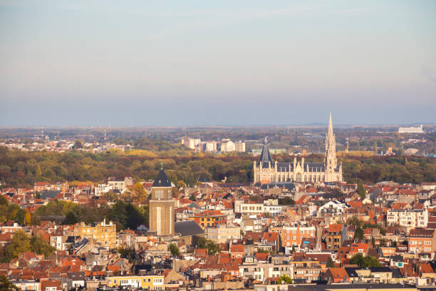 istock city ​​hall of brussels, belgium 1282005728