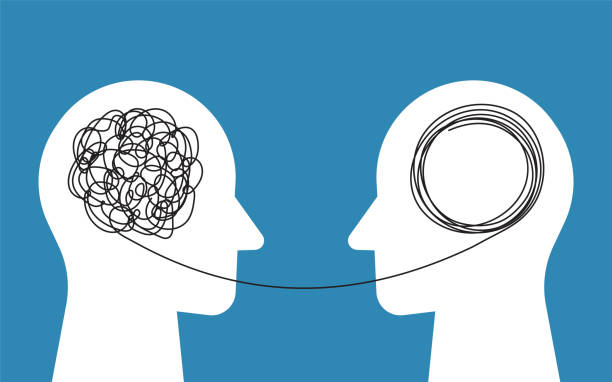 Ilustración de Dos Cabezas Humanas Silueta Terapeuta Y Paciente Concepto De Psicoterapia y más Vectores Libres de Derechos de Empatía - iStock Ilustración de Dos Cabezas Humanas Silueta Terapeuta Y Paciente Concepto De Psicoterapia y más Vectores Libres de Derechos de Empatía - iStock