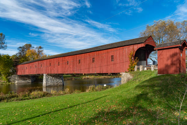 istock West Montrose Covered Bridge (Kissing Bridge), Ontario, Canada 1282012242