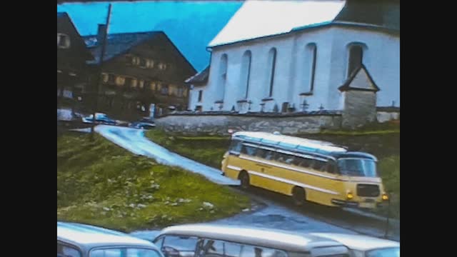 Austria 1966, Innsbruck street view in 60s