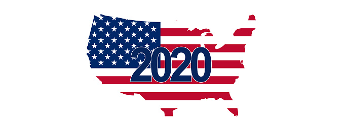 Election Day in United States 2020 Concept