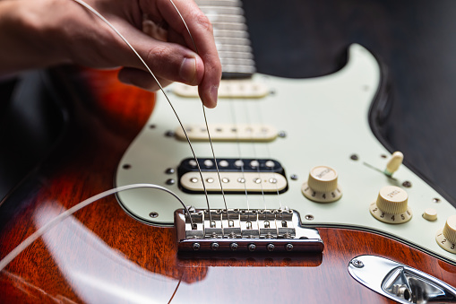 Extreme rock guitar with whammy unit, locking nut, high-output pickups, slender mahogany body, rosewood fretboard and arresting looks. One of the second wave of Japanese guitars to match the quality of the American originals.