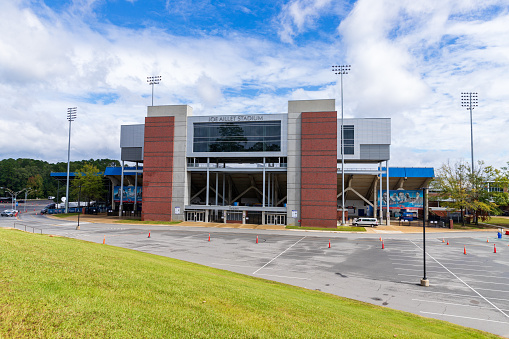 Ruston, LA / USA - October 10, 2020: Joe Aillet Stadium, home of Louisiana Tech Football