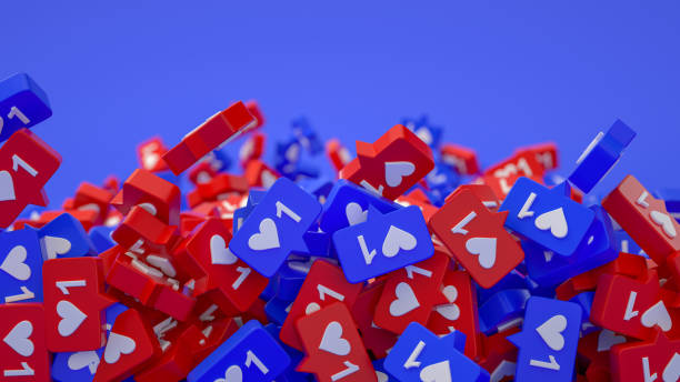 istock Social media notification like icon 1282031197