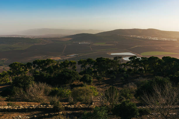 istock Amazing view from Mount Tabor, Israel. 1282034999