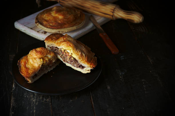 istock Murcian meat pie, Spanish food 1282038233