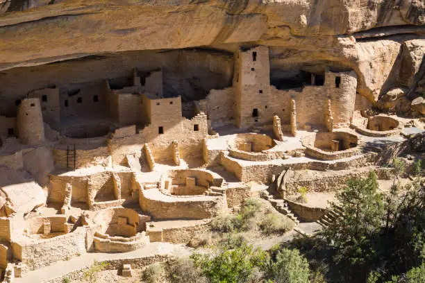 Photo of The Cliff Dwellings in Mesa Verde