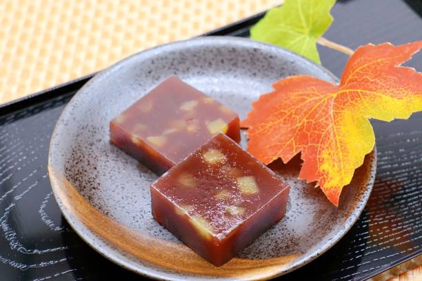 istock Japanese chestnut yokan 1282067643