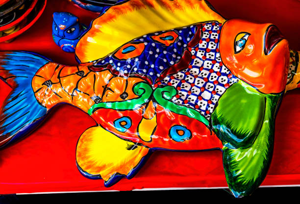 istock Colorful Mexican Ceramic Fish Los Cabos Mexico 1282075998