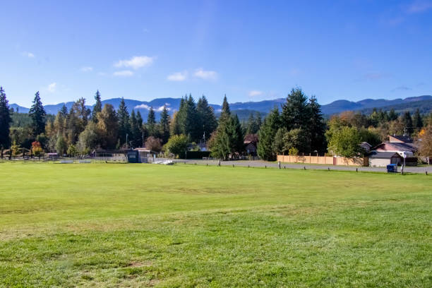 Cumberland Community Water Park at sunny day
