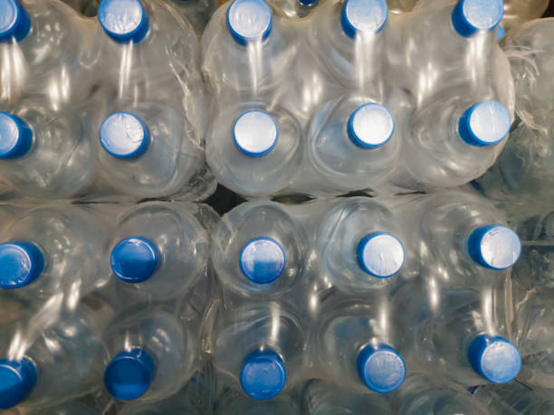 istock Top view of many pack of Bottled water 1282083663