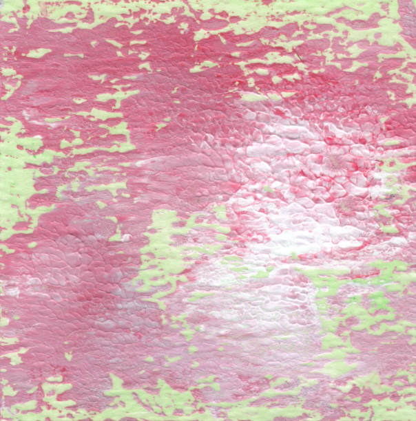 istock Various color graphics background. Acrylic paste on watercolor paper. 1282085359