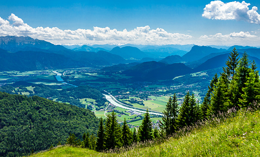 view at the kranzhorn mountain - austria - photo