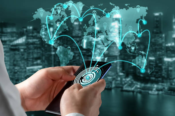 istock Advanced communication and global internet network connection in smart city 1282093212