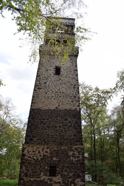 istock viewing tower at Laacher See, Lydia tower (back) 1282095524