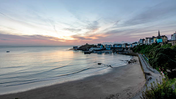 istock Sunrise over Tenby Pembrokeshire 1282095977