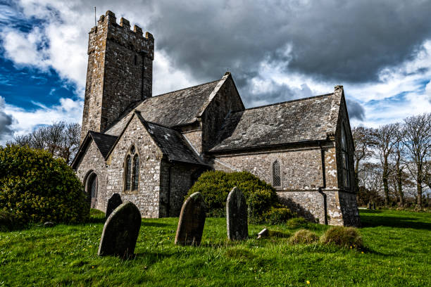 istock Saint Michael and All Angels Bosherston Church 1282097965
