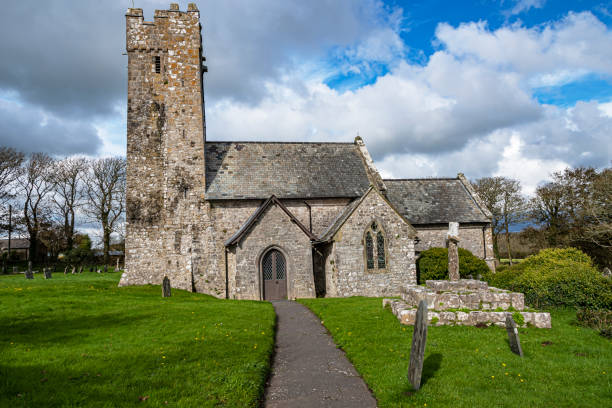 istock Saint Michael and All Angels Bosherston Church 1282097966