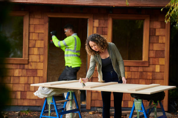 istock building the garden cabin 1282101978