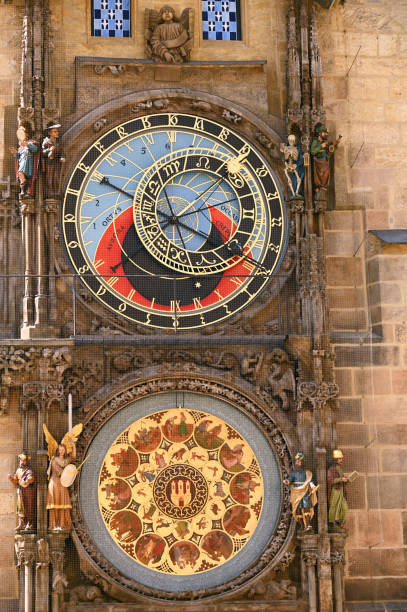 istock Astronomical clock in Old Town Square Prague Czech republic 1282102111