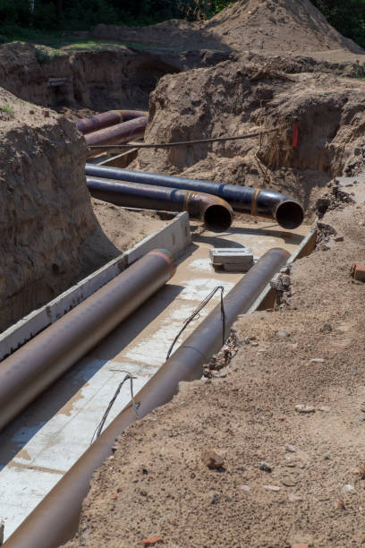 istock Water pipe repair 1282105102