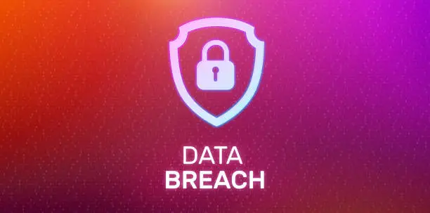 Photo of Data Breach Neon Creative Design Concep