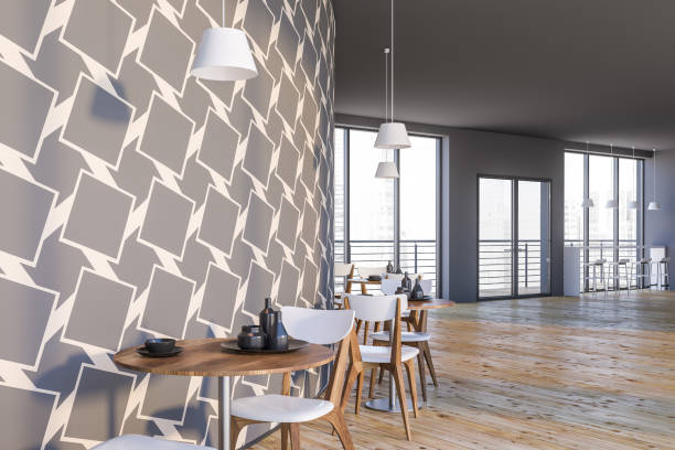 istock White and gray round restaurant corner 1282111037