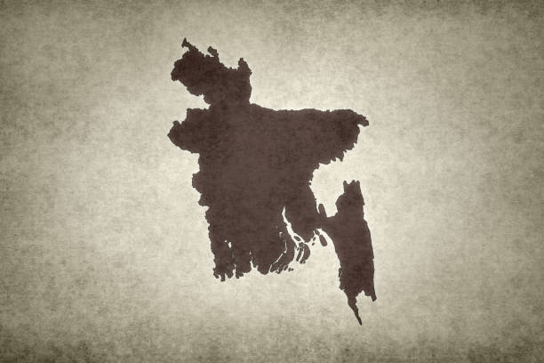 istock Grunge map of Bangladesh 1282114729