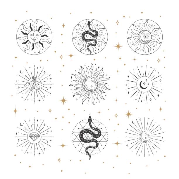 Tatuajes Del Sol Vectores Libres de Derechos - iStock Tatuajes Del Sol Vectores Libres de Derechos - iStock