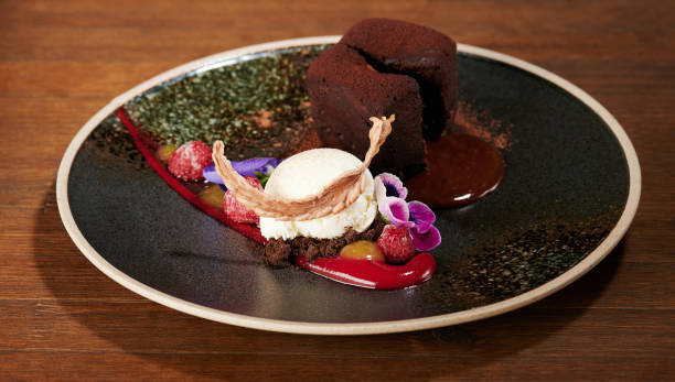 istock Colorful tasty ice cream dessert 1282118501
