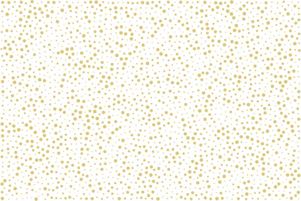 ilustraciones, imágenes clip art, dibujos animados e iconos de stock de fondo abstracto - puntos dorados sobre fondo blanco. - bubble seamless pattern backgrounds