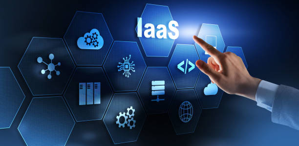 iaas infrastructure as a service cloud computing service model. - iaas imagens e fotografias de stock