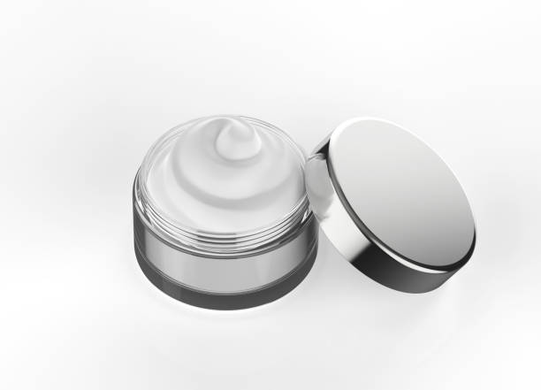 istock cosmetic cream in pot 1282131188
