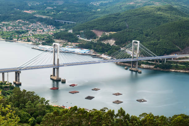 istock Rande bridge crossing the Ria de Vigo 1282131751