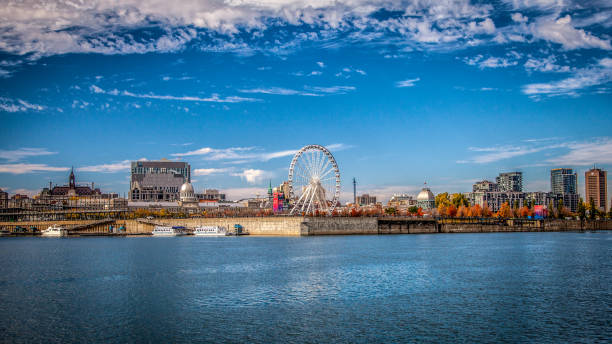 istock The St. Lawrence River in autumn in Montreal. 1282142678