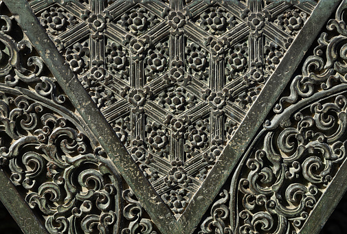 Chinese traditional bronze decorative pattern