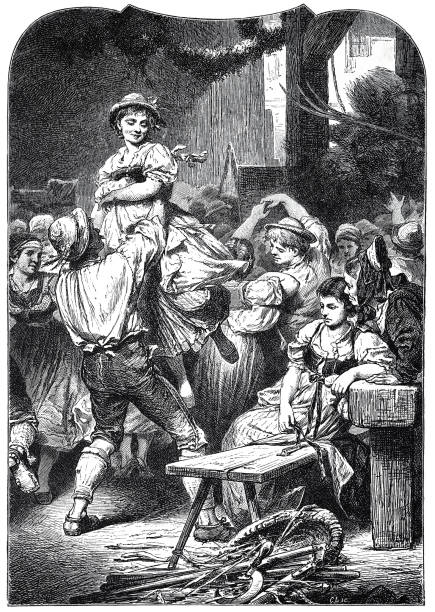 istock Scene from the work of Friedrich Schiller: the bell 1282145608