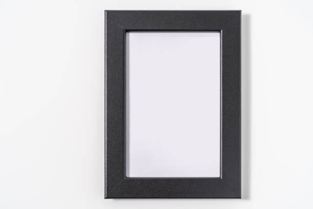 istock Realistic picture frame isolated on white background. Perfect for your presentations 1282150406